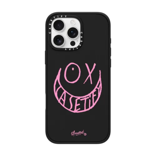 Mr. A CASETiFY | iPhone 16 Pro Max / Impact Case MagSafe Compatible / Matte Black | Image 1