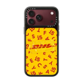 DHL 15th Anniversary Jumbled Pattern Case | iPhone 18 Pro Max / Impact Case MagSafe Compatible - Glossy / Glossy Black | Image 1