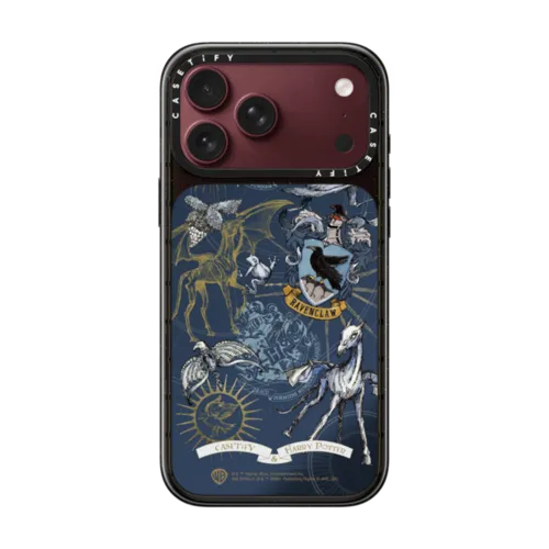 Ravenclaw Case | iPhone 18 Pro Max / Impact Case MagSafe Compatible - Glossy / Glossy Black | Image 1