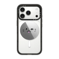 MEOW | Snappy Grip Stand / Snappy Mirror Grip Stand MagSafe Compatible / Silver | Image 1