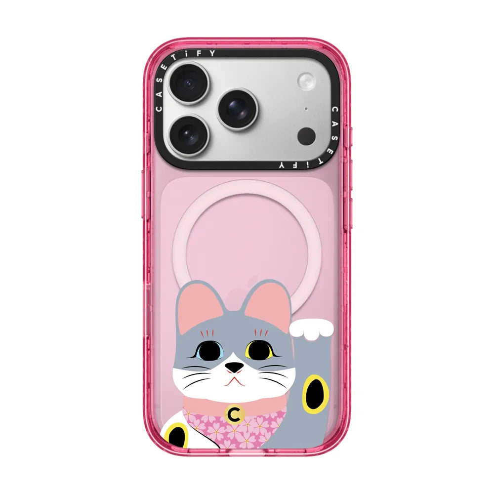 Waving Lucky Cat - Sakura | Image 1