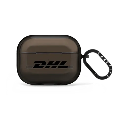 DHL Logo Earbuds Case | AirPods Pro 2 / Earbuds Impact Case / Black | Image 1