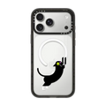 Simple Cat - 07 | iPhone 17 Pro Max / Impact Case MagSafe Compatible / Black | Image 1