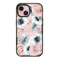 Winter Blossom Love by Nature Magick | iPhone 15 / Impact Case MagSafe Compatible / Black | Image 1