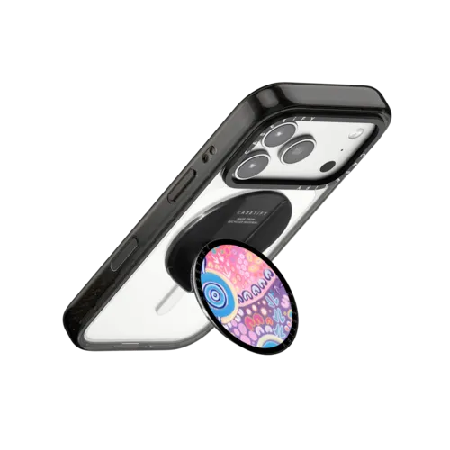 Ngootyoong 'Joy' by Merindah-Gunya | Snappy Grip Stand / Snappy Grip Stand MagSafe Compatible / Black | Image 3