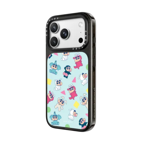 Transforming Shinchan Case | iPhone 18 Pro Max / Impact Case MagSafe Compatible - Glossy / Glossy Black | Image 2