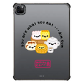 You Are What You Eat Dim Sum | iPad Pro 11-inch (3rd/4th gen) / iPad Impact Case / Black | Image 1