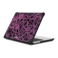RM Pink Flowers | MacBook Pro 14-inch (M1 - M5) / MacBook Bounce Case / Black | Image 1