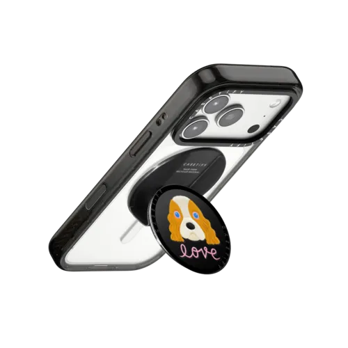 pet lover | Snappy Grip Stand / Snappy Grip Stand MagSafe Compatible / Black | Image 3