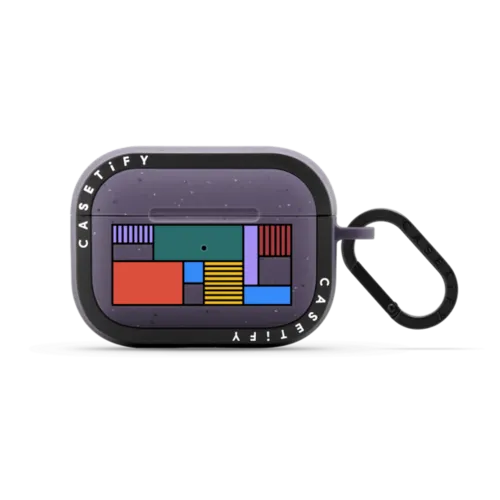 The Planes | AirPods Pro 2 / Earbuds Bounce Case / Matte Deep Purple | Image 1