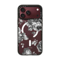 Black Floral Amour iPhone 7 Monochrome Flowers | Image 1
