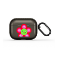 Juu Juu Elemental Flower | AirPods Pro 3 / Earbuds Impact Case / Black | Image 1