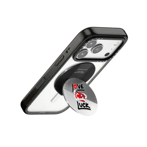 Lucky Snake Dice | Snappy Grip Stand / Snappy Mirror Grip Stand MagSafe Compatible / Silver | Image 3