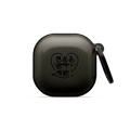 ULDD Black Single Heart Earbuds Case | Galaxy Buds2 / Earbuds Impact Case / Black | Image 1