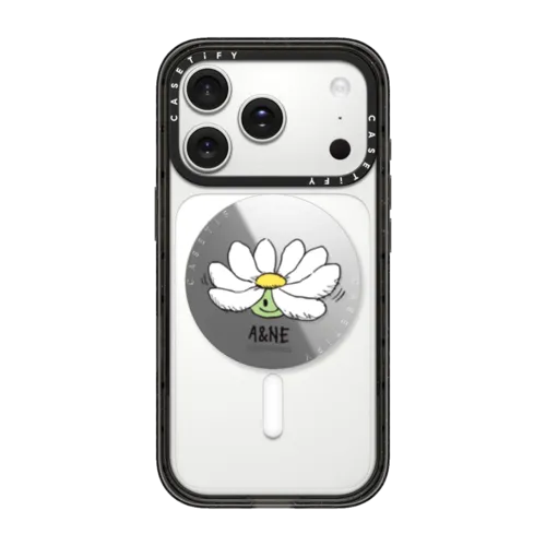 A&NE Snappy Grip Stand | Snappy Grip Stand / Snappy Mirror Grip Stand MagSafe Compatible / Silver | Image 1