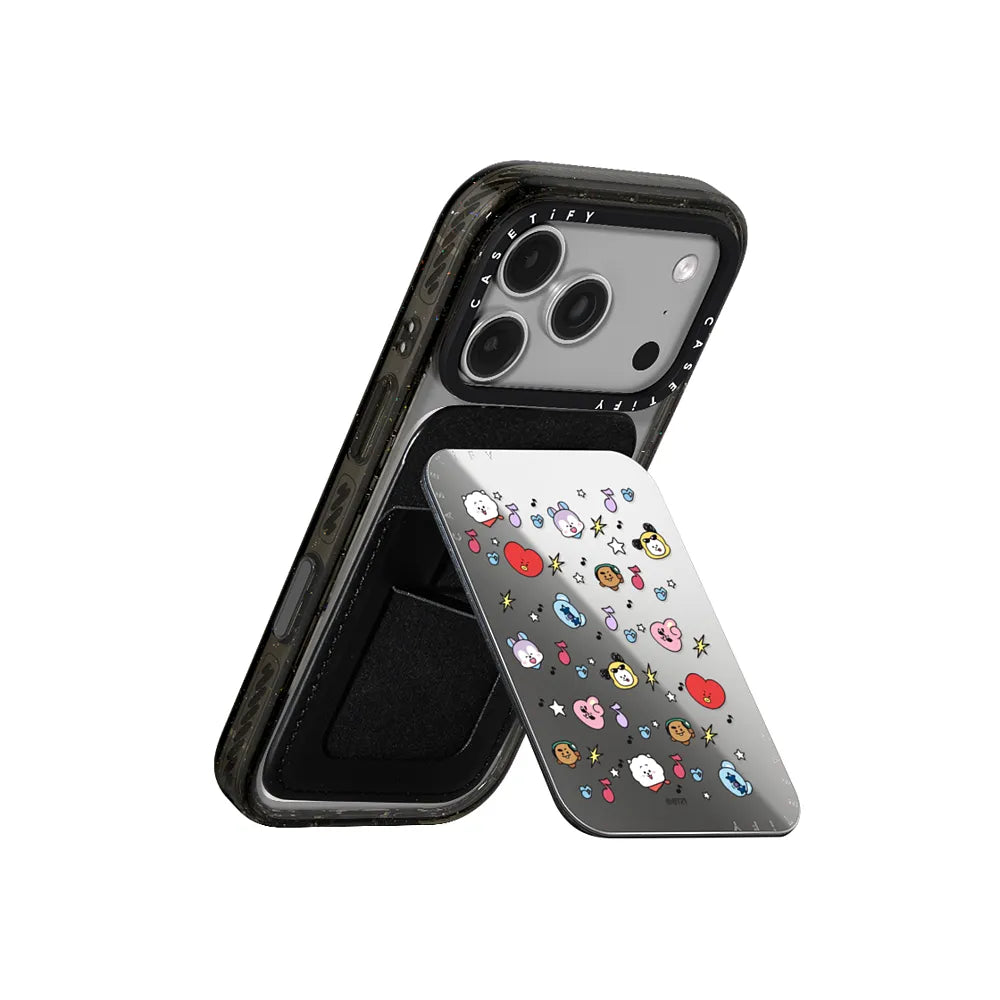 BT21 Pattern Snappy Cardholder Stand