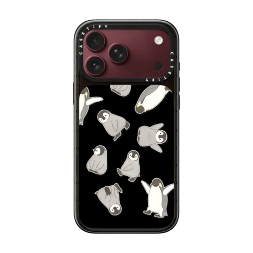 Penguin sticker | iPhone 18 Pro Max / Impact Case MagSafe Compatible - Glossy / Glossy Black | Image 1