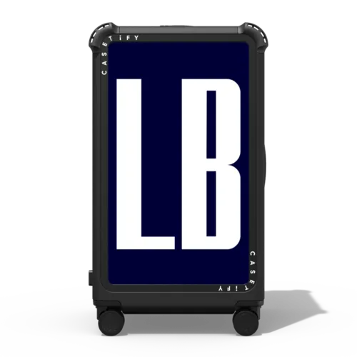 Custom Suitcase | 29" Check-In Trunk Suitcase / Bounce Suitcase / Matte Black | Image 1