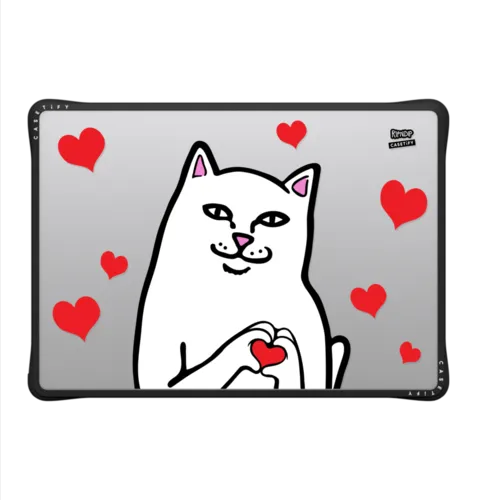 Nermal Loves Laptop Case | MacBook Pro 14-inch (M1 - M5) / MacBook Impact Case / Black | Image 2