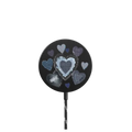 Sweet Rebel Heart PowerThru Magnetic Wireless Charger |   / PowerThru Magnetic Wireless Charger MagSafe Compatible / Black | Image 1