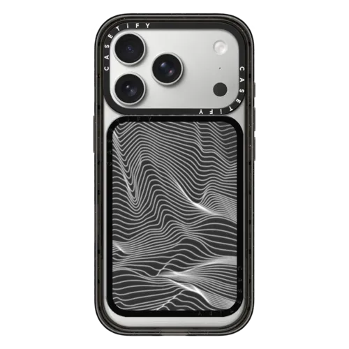 The Minimalist Wave | Snappy Cardholder Stand / Snappy Cardholder Stand MagSafe Compatible / Black | Image 1