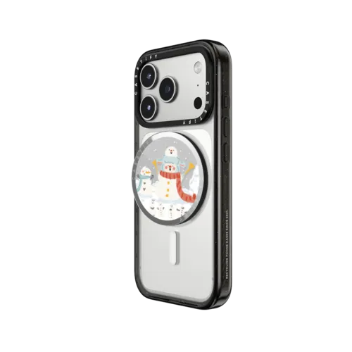 Hello Snowman Snappy Grip Stand | Snappy Grip Stand / Snappy Mirror Grip Stand MagSafe Compatible / Silver | Image 2