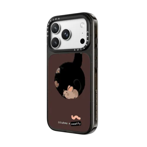 Mouse House | iPhone 18 Pro Max / Impact Case MagSafe Compatible - Glossy / Glossy Black | Image 2
