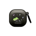 Cleaning The Sea by Buddy Gator | Galaxy Buds2 / Earbuds Impact Case / Black | Image 1