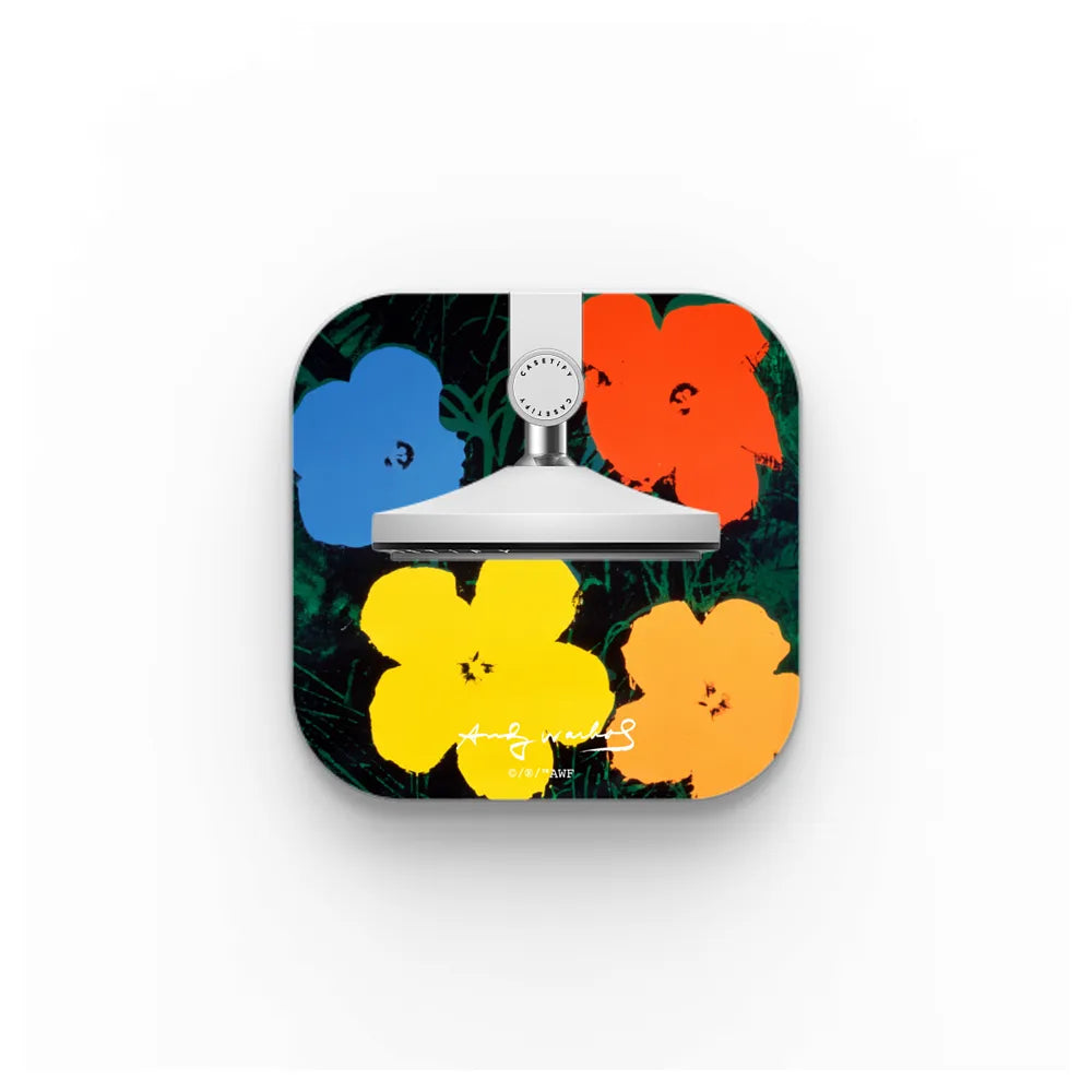 Flowers (c. 1965) Andy Warhol PowerThru 2-in-1 Charging Stand