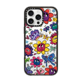 Flower World | iPhone 16 Pro Max / Impact Case MagSafe Compatible / Black | Image 1