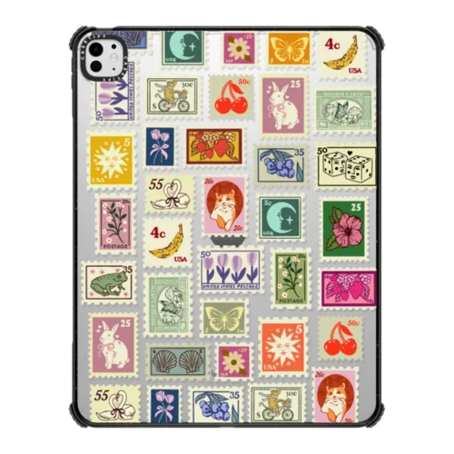 Stamp Collection | iPad Pro 13-inch (M4/M5) / iPad Impact Case / Black | Image 1