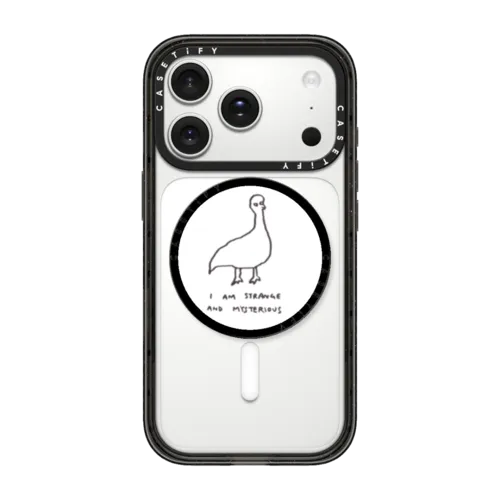 I Am Strange & Mysterious | Snappy Grip Stand / Snappy Grip Stand MagSafe Compatible / Black | Image 1