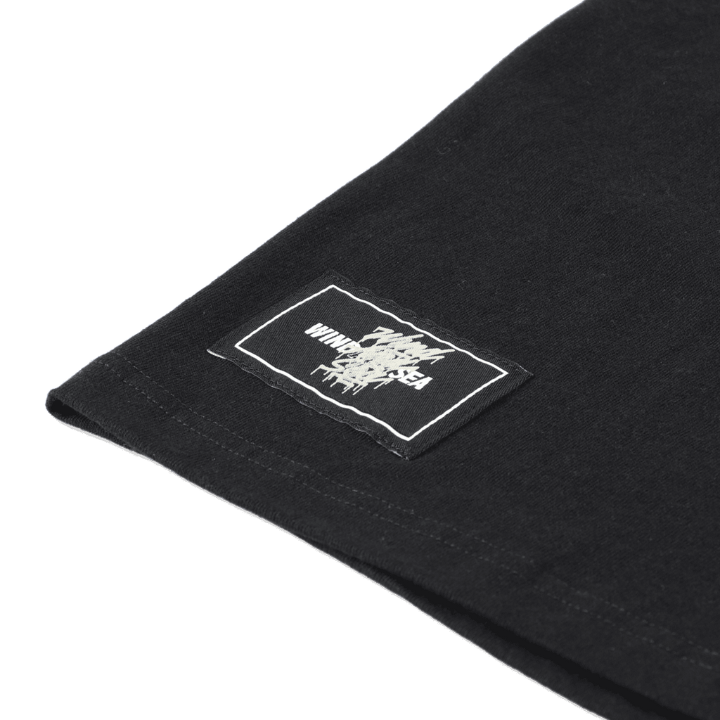 WDS x CASETiFY T-shirt Triple Name Main Logo Black L