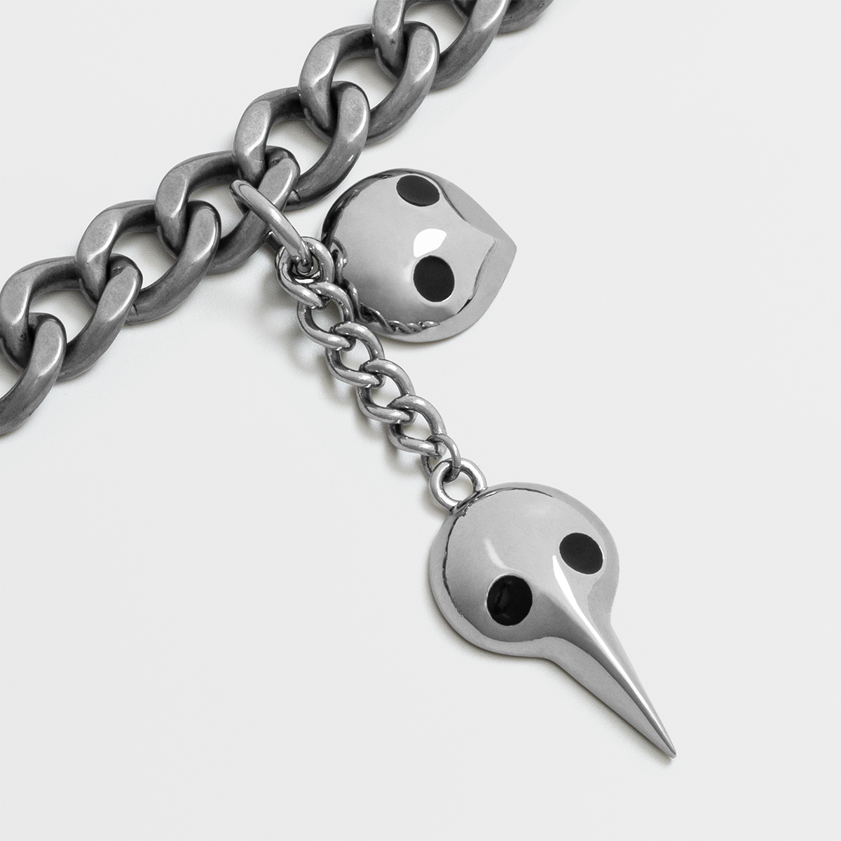 Evangelion Angel Metal Chain Wrist Strap