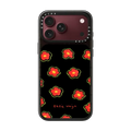red daisies | iPhone 18 Pro Max / Impact Case MagSafe Compatible - Glossy / Glossy Black | Image 1