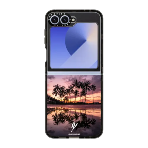 Tropical by Andyyongfilms - Z Flip | Galaxy Z Flip6 / Impact Case / Black | Image 1