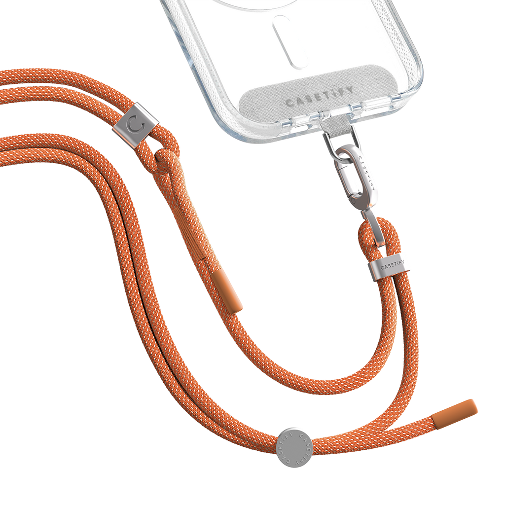 Rope Cross-body Strap - Orange (6mm) | Image 1