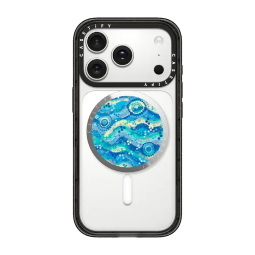 CLARITY IN SERENITY | Snappy Grip Stand / Snappy Mirror Grip Stand MagSafe Compatible / Silver | Image 1