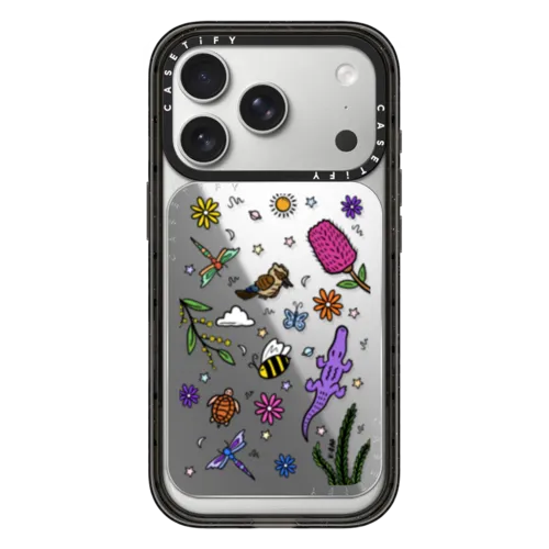 Outback Dreaming | Snappy Cardholder Stand / Snappy Mirror Cardholder Stand MagSafe Compatible / Silver | Image 1