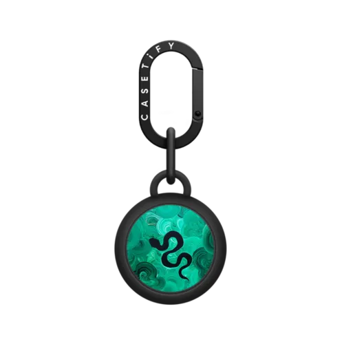 Malachite Serpent | AirTag / AirTag Holder / Licorice | Image 1