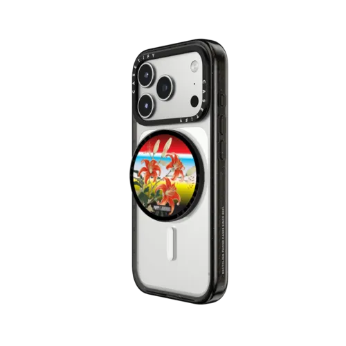 Red Lilies Snappy Grip Stand | Snappy Grip Stand / Snappy Grip Stand MagSafe Compatible / Black | Image 2