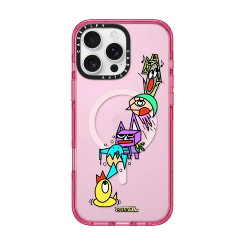 ZiBEZI Four Seasons Case | iPhone 16 Pro Max / Impact Case MagSafe Compatible / Pink Fizz | Image 1