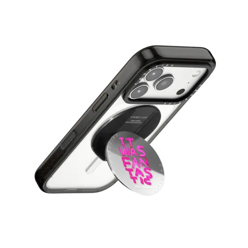 IT WAS FANTASTIC Snappy Grip Stand | Snappy Grip Stand / Snappy Mirror Grip Stand MagSafe Compatible / Silver | Image 3