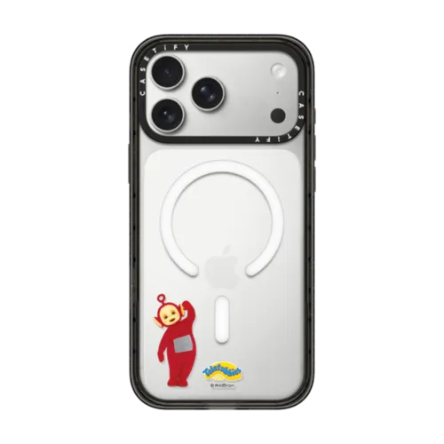 Teletubbies Phone Case - Po | iPhone 17 Pro Max / Impact Case MagSafe Compatible / Black | Image 1