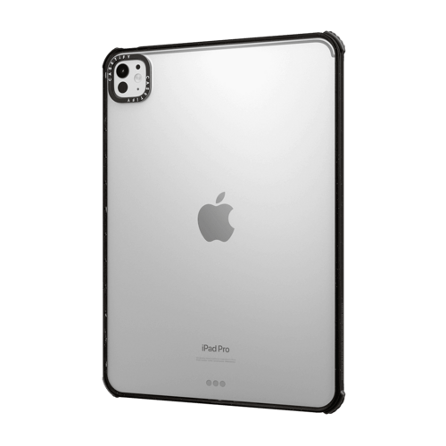 Pink Summer Stripes | iPad Air 11-inch (M2 - M4) / iPad Impact Case / Black | Image 2
