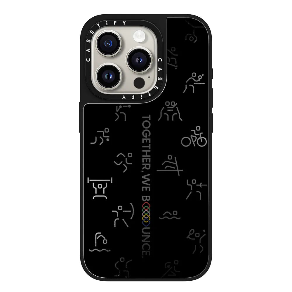 Team CASETiFY Pattern Case - Black Mirror | Image 1