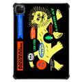 lion ipad folio case | iPad Pro 11-inch (3rd/4th gen) / iPad Impact Case / Black | Image 1
