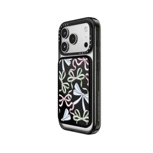 Ribbons | Snappy Cardholder Stand / Snappy Cardholder Stand MagSafe Compatible / Black | Image 2