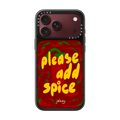 Please Add Spice | iPhone 18 Pro Max / Impact Case MagSafe Compatible - Glossy / Glossy Black | Image 1