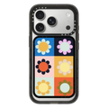 Retro Florals | Snappy Cardholder Stand / Snappy Cardholder Stand MagSafe Compatible / Black | Image 1
